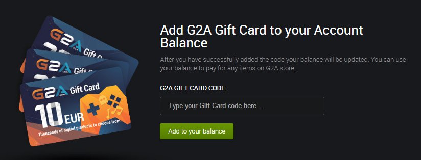 G2A Gift Card | Compare Prices