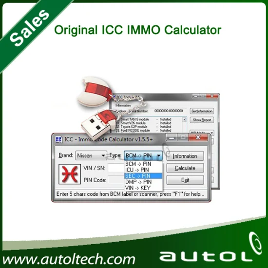 Immo Code Calculator Code Wizard PRO 2 - A-D-E