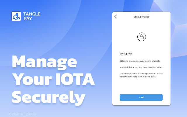 TanglePay | An IOTA wallet to manage and use your IOTA token securely.