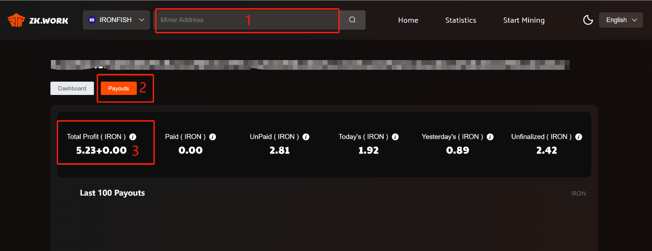 Mining Iron fish (IRON) on NVIDIA RTX A - cointime.fun