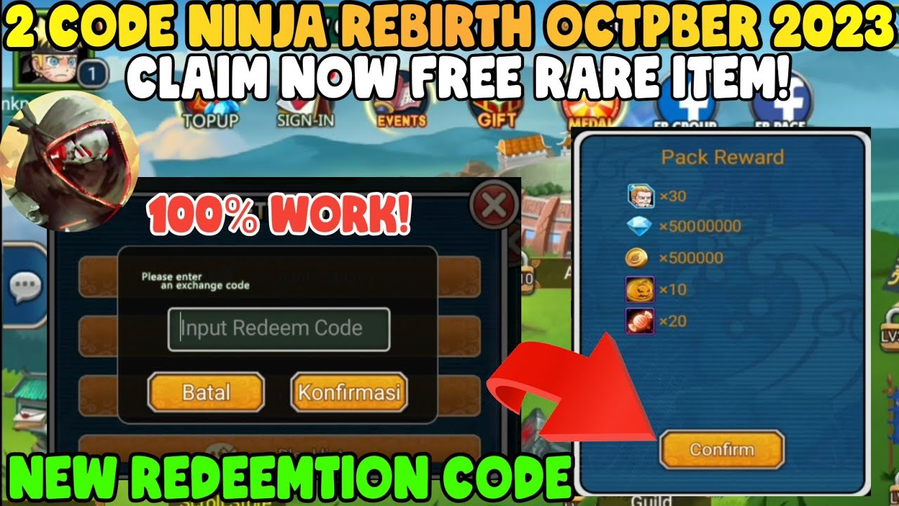 Ninja Reborn: Rise of Shinobi Codes (March ) - TECHFORNERD