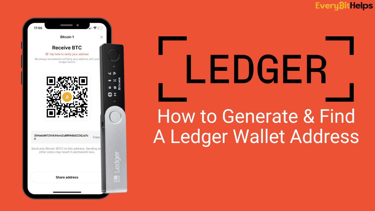 How to Generate & Find a Ledger Wallet Address ()
