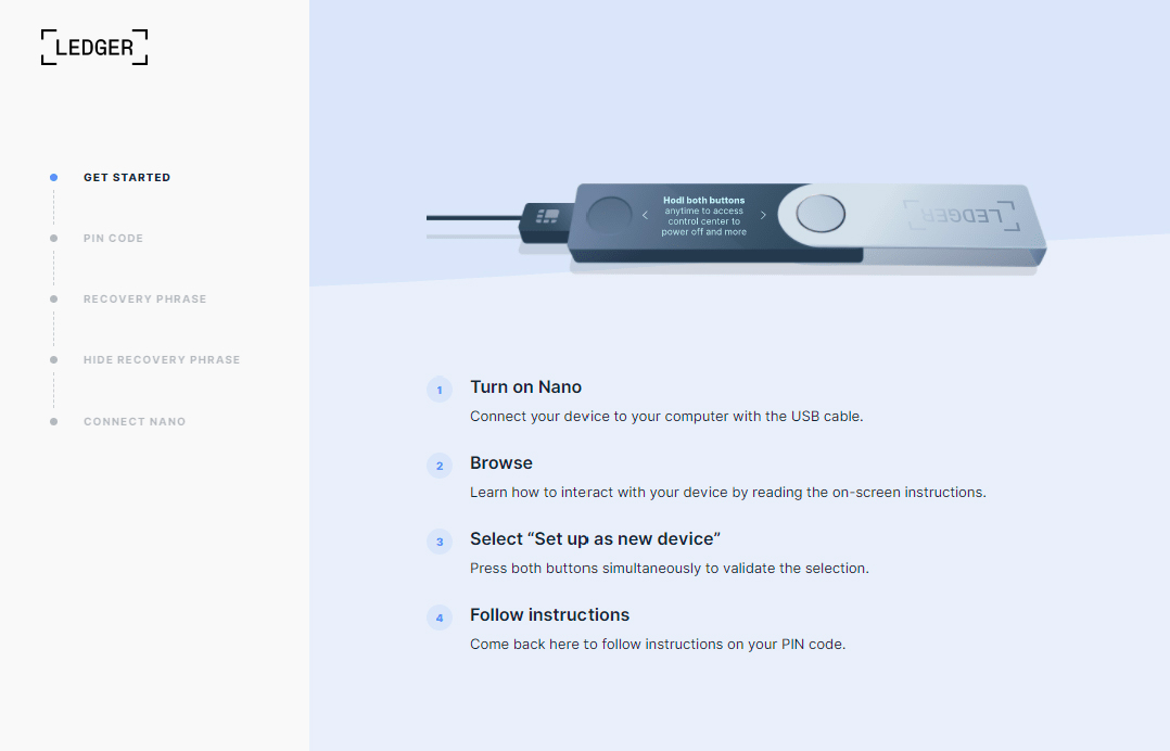 What is my Ledger PIN code? - Knowledge Base | Common questions and support | Guarda