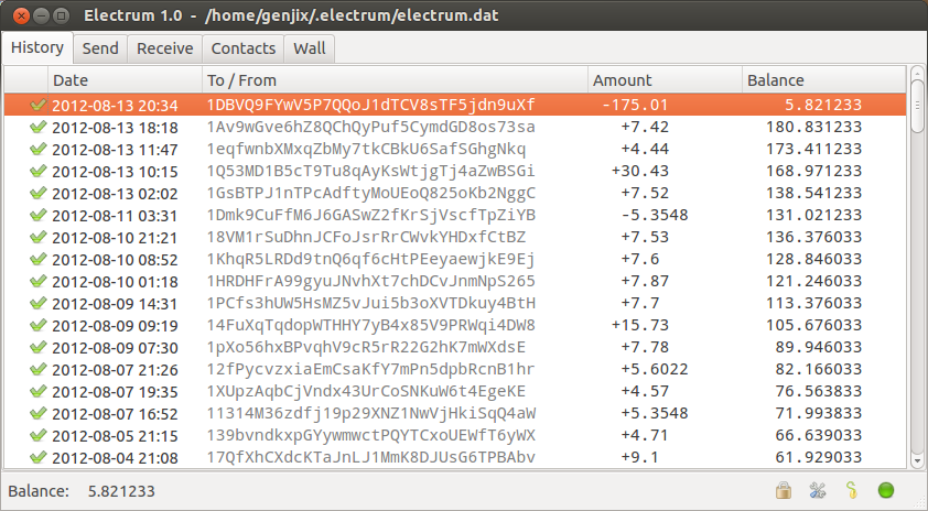 Electrum Bitcoin Wallet - Linux Mint Forums