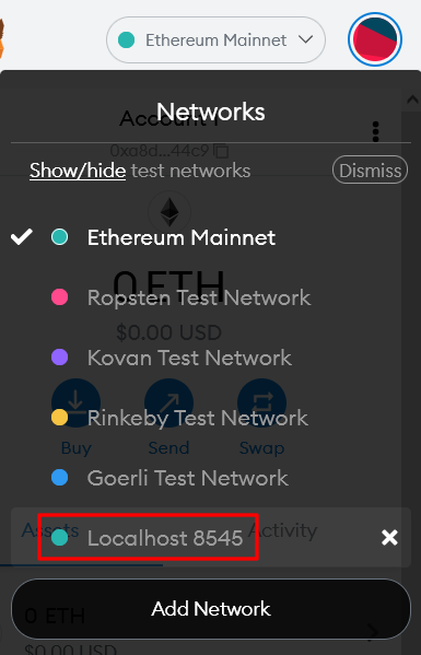 Set up a Metamask Wallet with your local Ethereum Network | cointime.fun