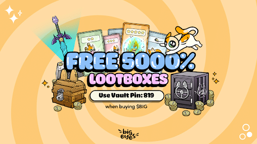 Big Eyes Coin launches its latest Loot Box- Republic World