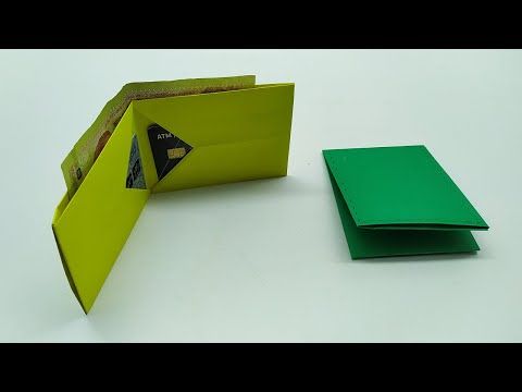 How to Make a Slim Paper Wallet at Home - Green Banana Paper