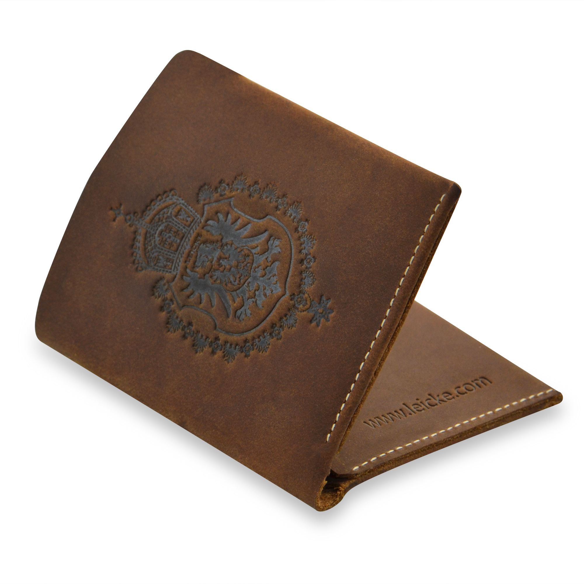 Leather Wave Wallet – Manna