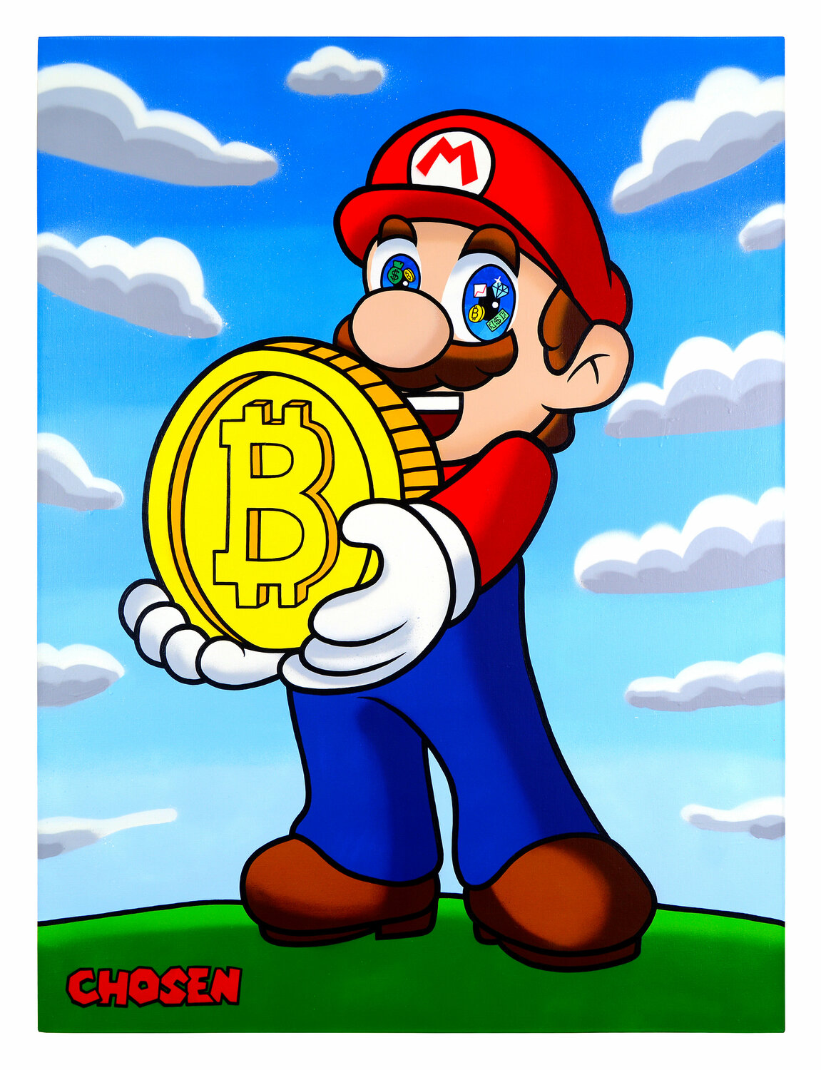 Mario Bitcoin 💰 Sweatshirt | teeplus