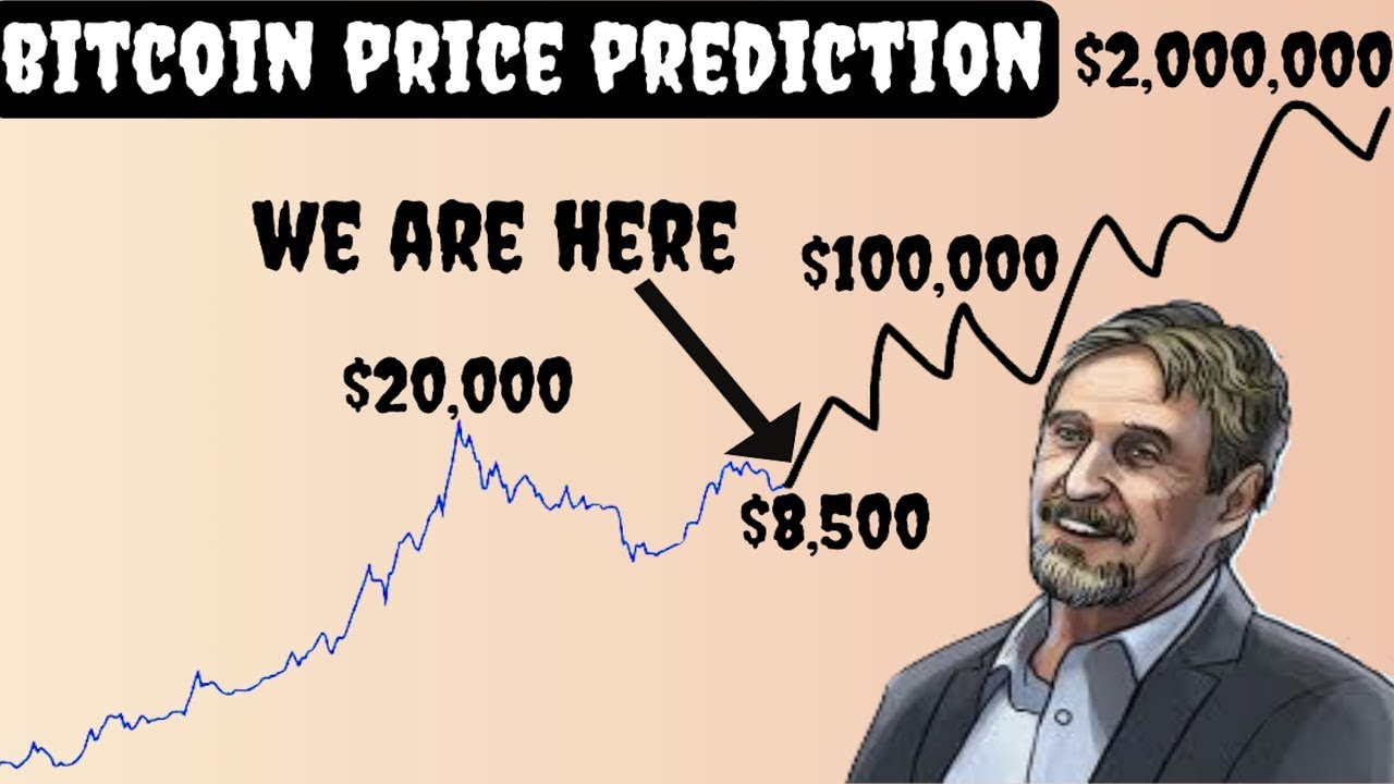 McAfee Updates His $1 Million BTC Price Prediction