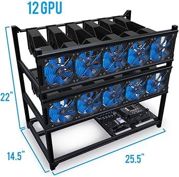 Mining Rig Case 8 GPU Mining Case with Mining Motherboard Support at best price in Bengaluru