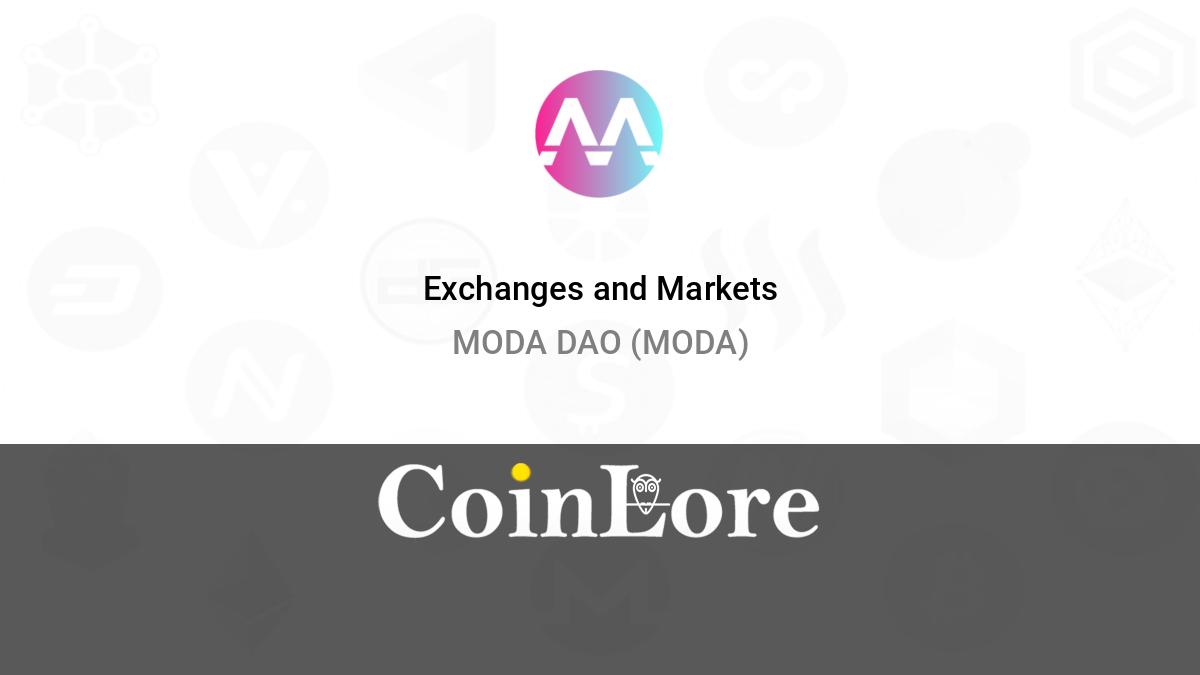 Moda DAO (MODA) IEO Token Sale Review & Tokenomics Analysis | cointime.fun