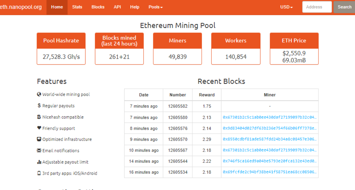 Need help: Correct Settings for Nanopool = HiveOS + Nanopoo miner - Pools - Ergo Community Forum