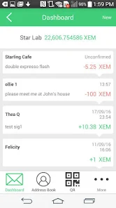 NEM XEM Wallet for Android, iOS and Web | Hebe Wallet