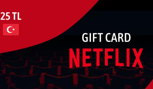 Netflix Gift Card 75 Tl Turkey