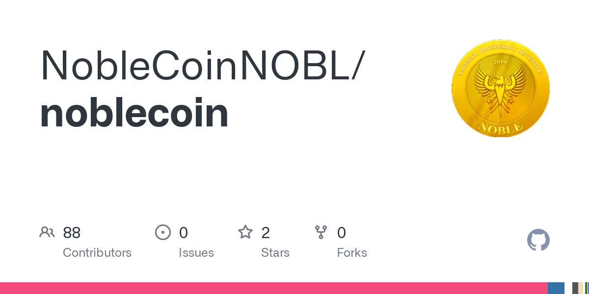 GitHub - NobleCoinNOBL/noblecoin