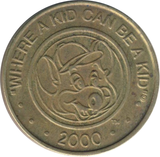 Token - Chuck E Cheese (without letter 