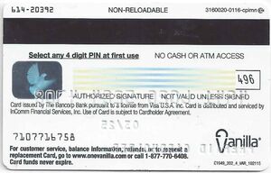 OneVanilla Prepaid Visa Cards Make Shopping Easy | Pieces of a Mom