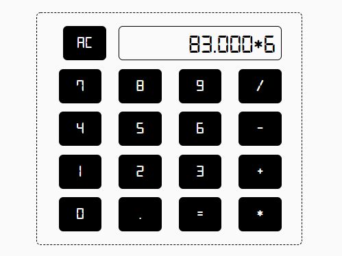 Web scientific calculator