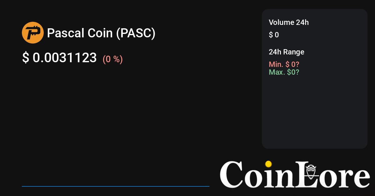 Pascal Lite (PASL) Mining Profitability Calculator | CryptoRival