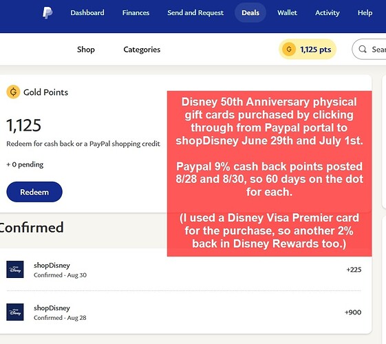 Am I able to sell an e gift card that I received f - PayPal Community