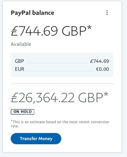 PayPal NZD - GBP exchange rate