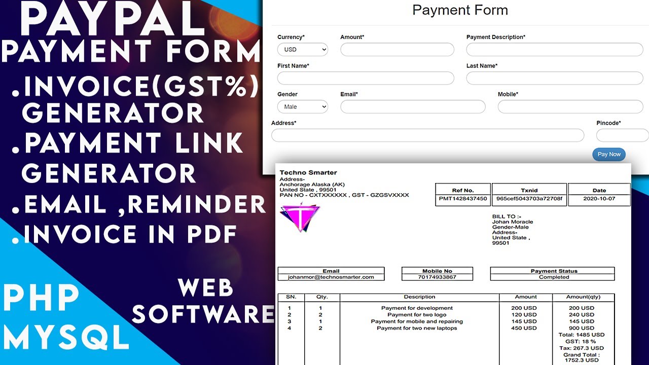 Paypal Link Generator - Isotropic