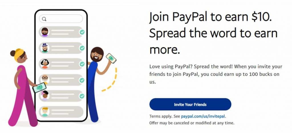 PayPal Referral Program Template