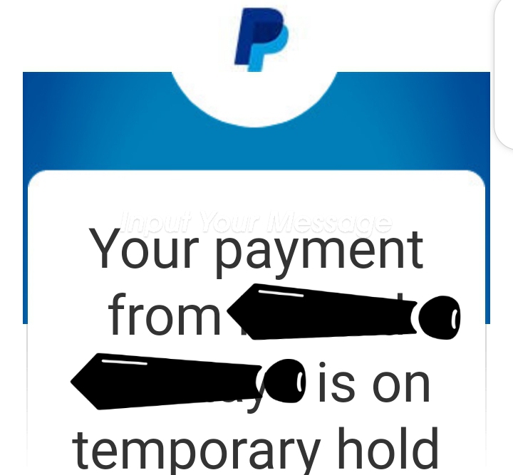 PayPal temporary Holds - Accounting - QuickFile