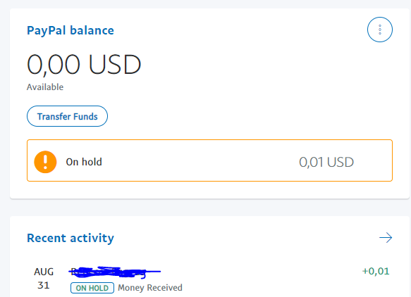 Why is the money I sent on hold? | PayPal US