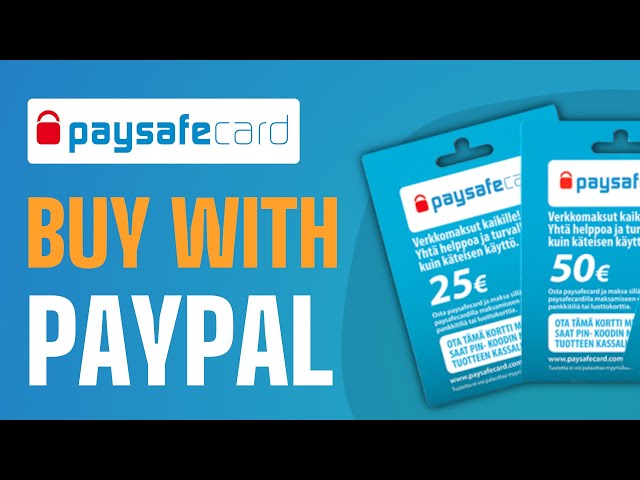 Is it available to convert paysafecard money into - PayPal Community