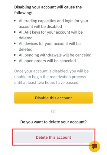 How to Delete Binance Account in 