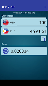 1 USD to PHP | Convert US Dollars to Philippine Pesos Exchange Rate in the USA