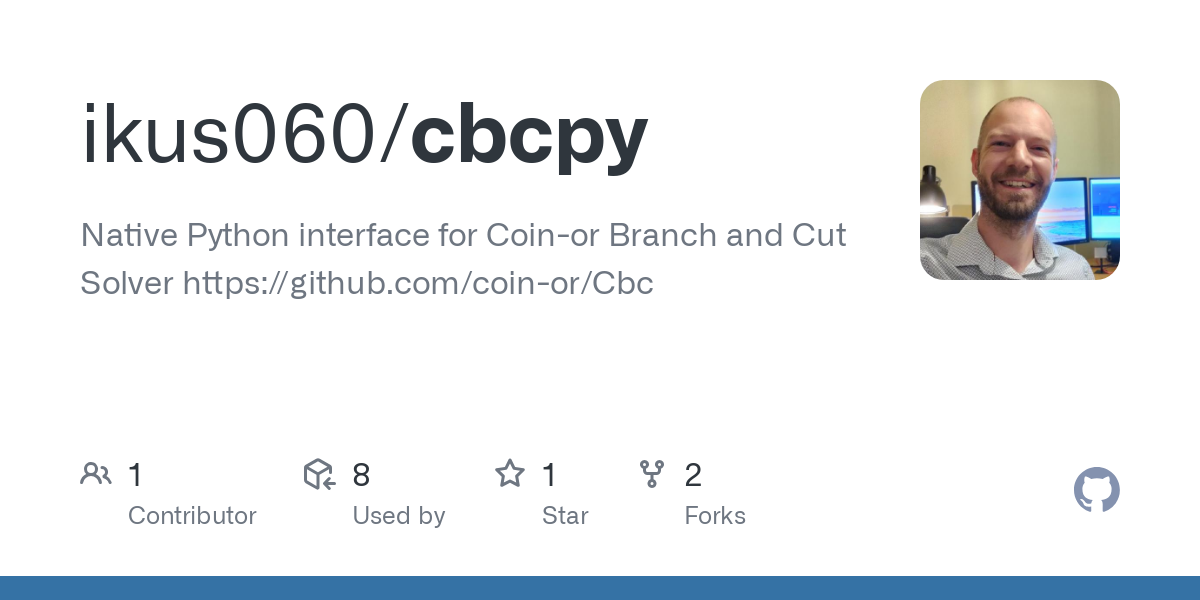 GitHub - coin-or/Cbc: COIN-OR Branch-and-Cut solver