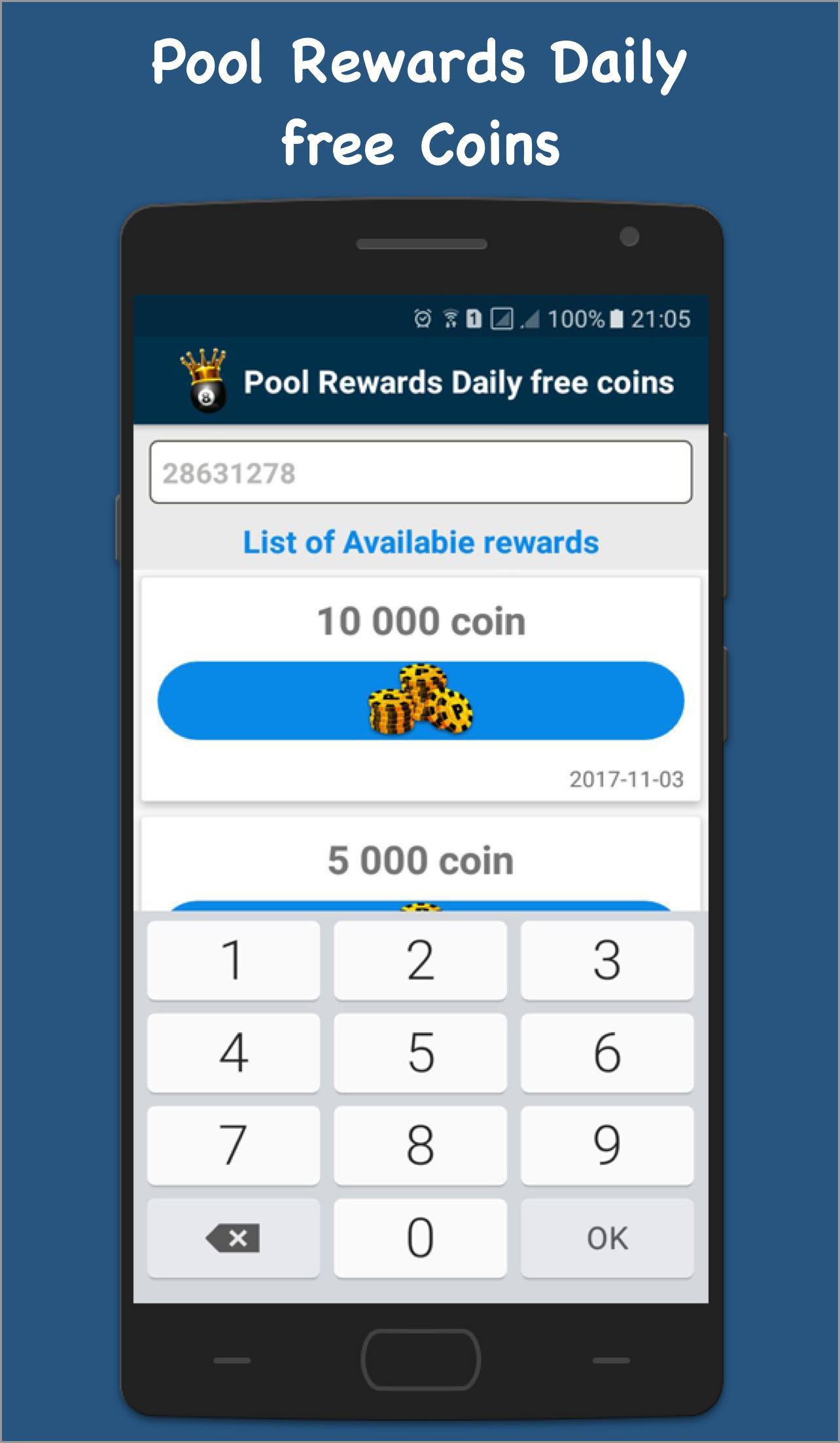 Pool Rewards Daily Coins Links for Android - Download