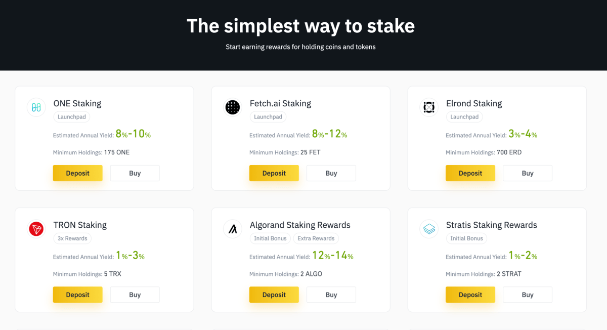 Crypto Staking Explorer | Staking Rewards