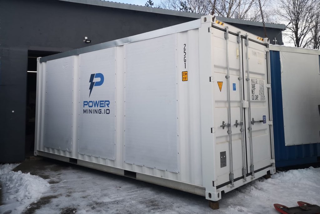 Bitcoin Mining Container-A Mobile Mining Farm