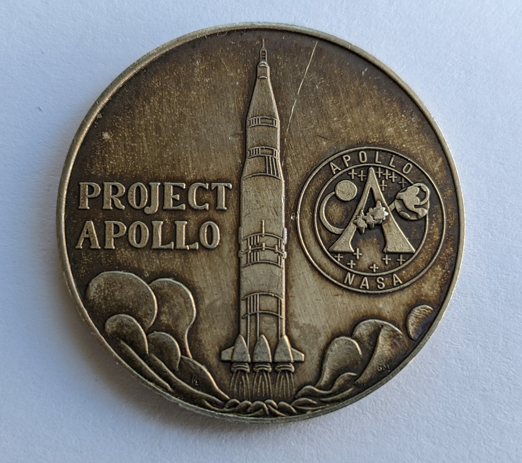 Help identifying Apollo 11 medallion - collectSPACE: Messages