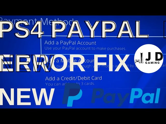 How to use PayPal on PlayStation™Store