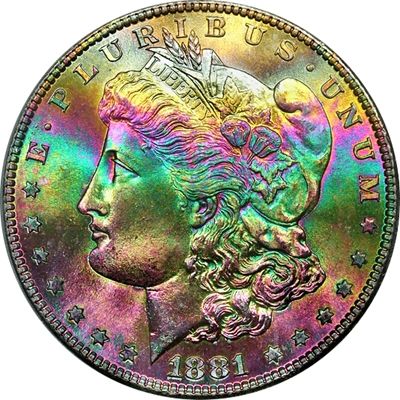 Coin Toning The Differences between Naturally and Artificially To - Original Skin Coins