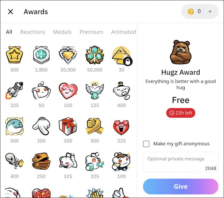 Reddit is getting rid of its Gold awards system - The Verge