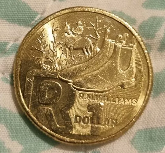 1 dollar - Letter R, Australia - Coin value - cointime.fun