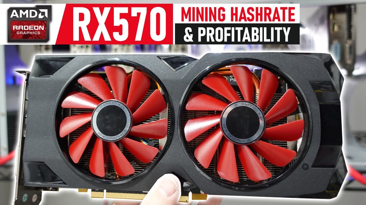 Mining performance and hashrate of AMD Radeon RX 