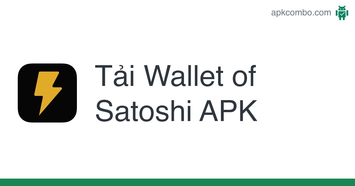 Satoshi Wallet App