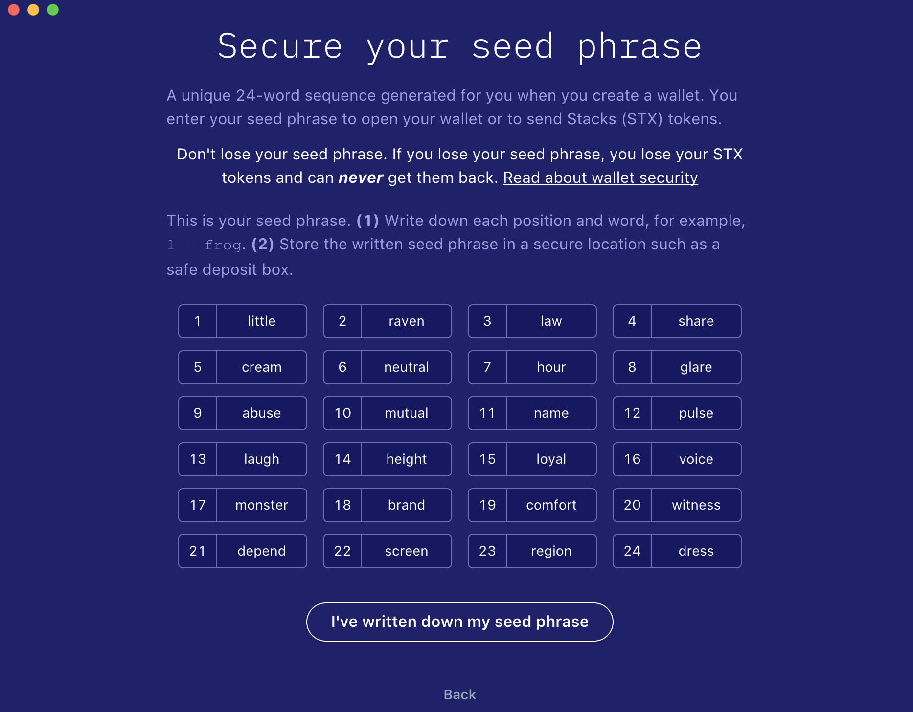 X-SEED Secure Metal Seed Phrase Storage | SecuX Official Shop