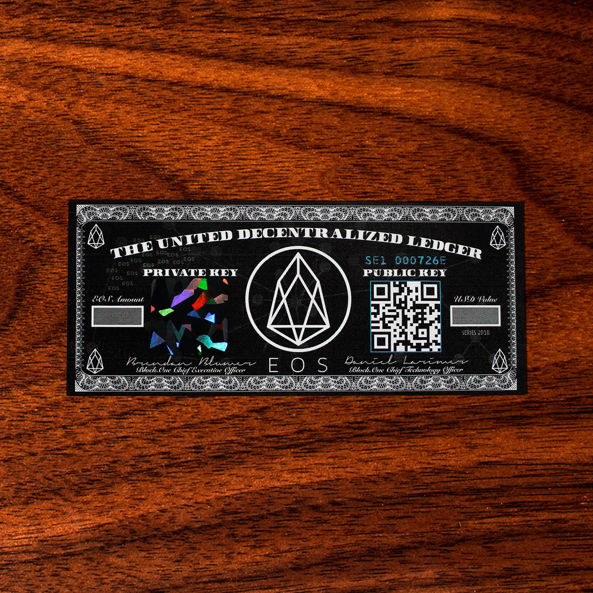 EOS Paper Wallet