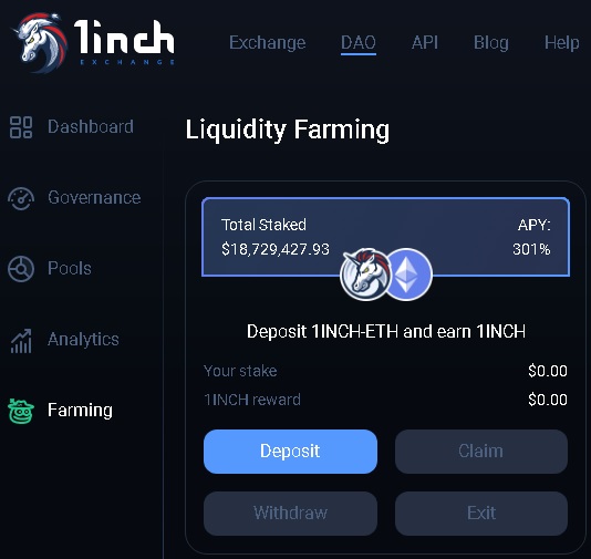 1INCH (1INCH) Staking Validators & Calculator | Staking Rewards