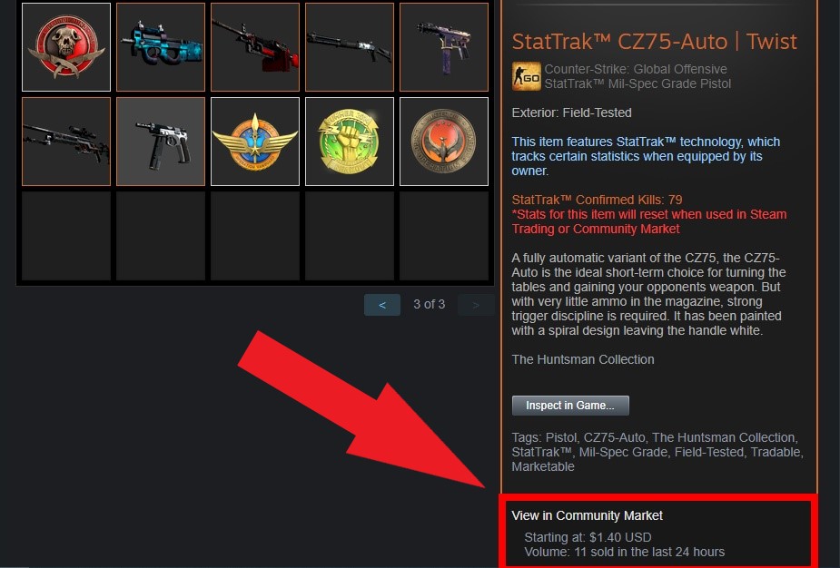 Reveal Your CSGO Inventory Price in 3 Easy Steps - Skinwallet | CS:GO