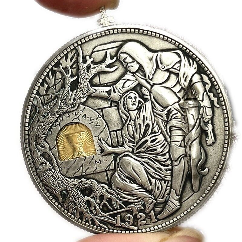 This Custom Engraved Sword Coin by Roman Booteen is Awesome » TwistedSifter