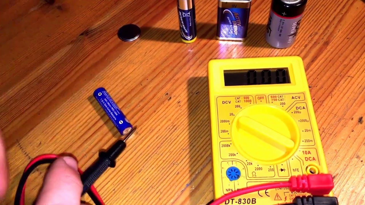 Learn How to Test a Battery Using a Multimeter | cointime.fun